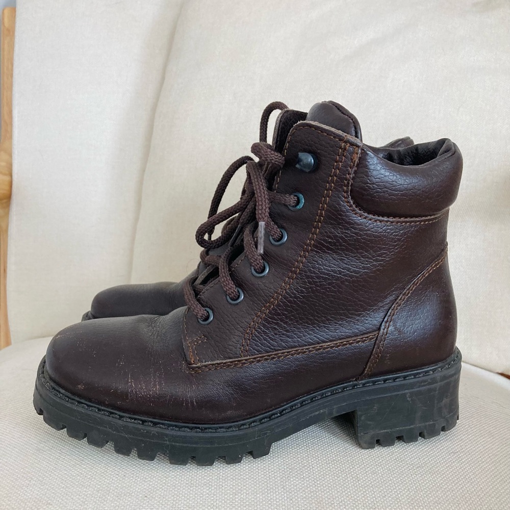 L.L. Bean Brown Hiking Boots